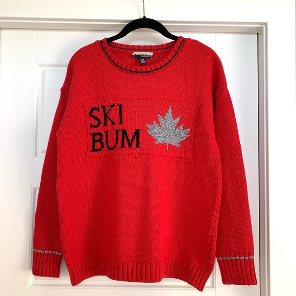 Parkhurst Weekend Sweaters - NWOT Parkhurst Weekend Cotton Red Sweater Size M.